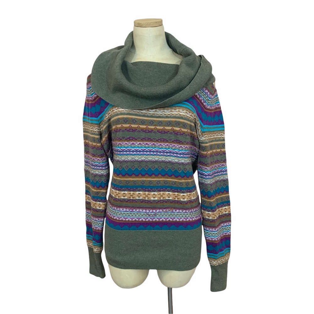 Athleta Shasta Fair Isle Sweater | Size M